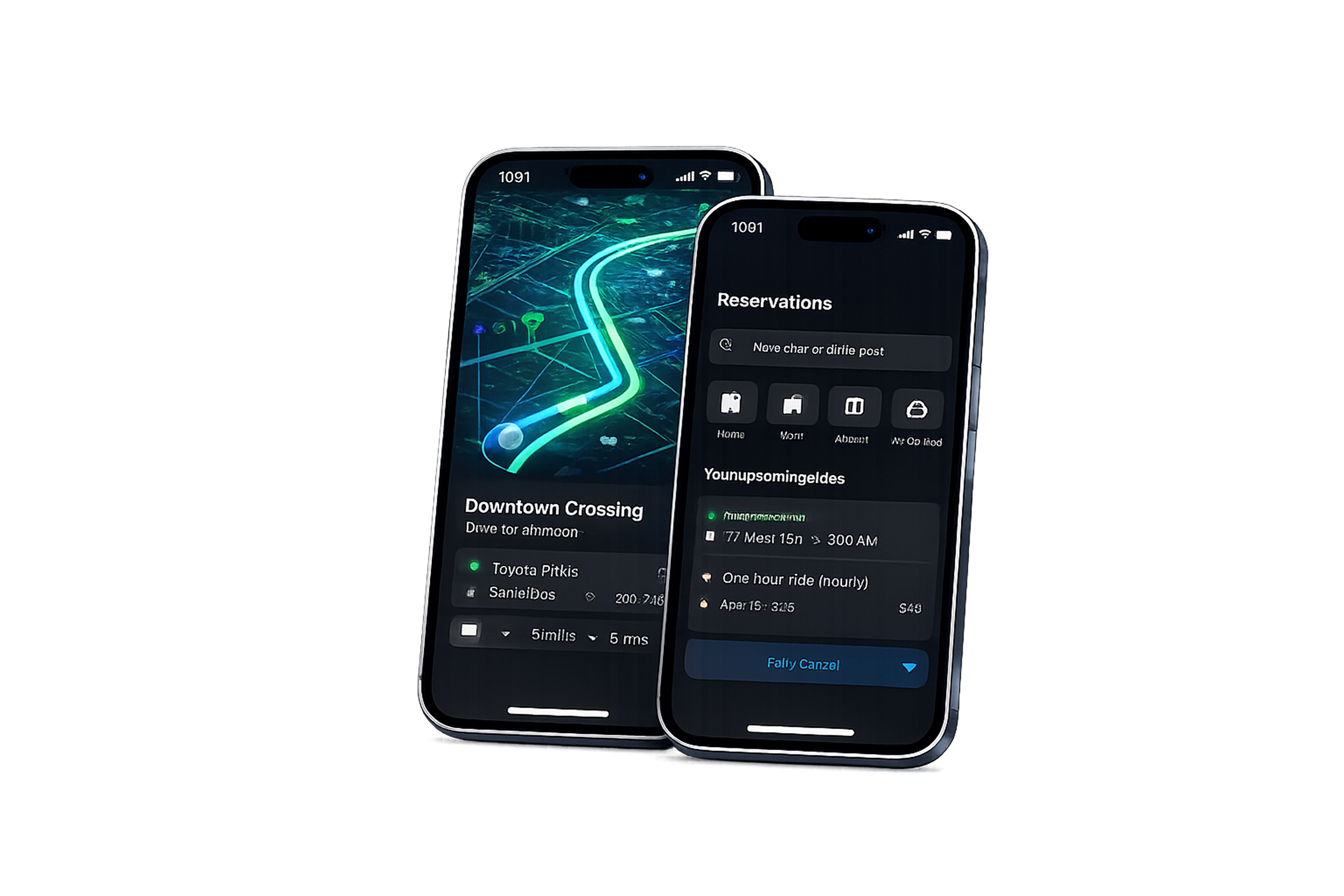 Transfeero app interface